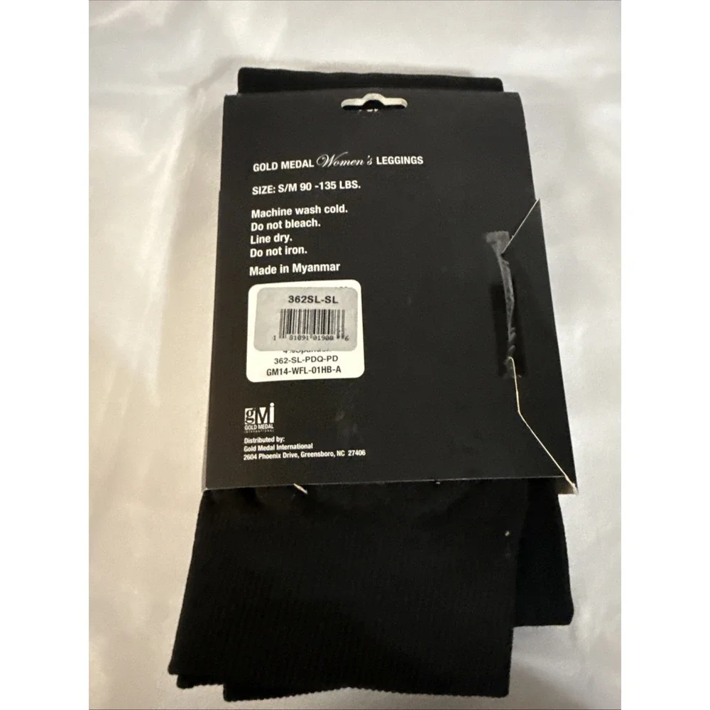 Gold Medal Womens Fleece Lined Seamless Leggings S/M New 90–135 lbs - Picture 3 of 6